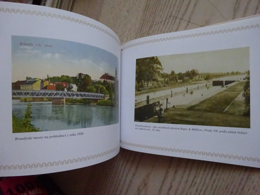 BRANDÝS NAD LABEM NA HISTORICKÝCH POHLEDNICÍCH, **an