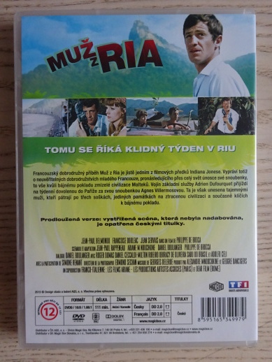 MUŽ Z RIA, DVD FILM