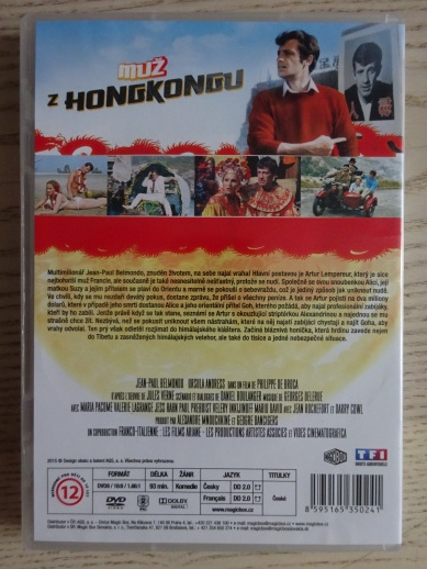 MUŽ Z HONGKONGU, DVD FILM