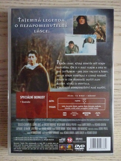 JESTŘÁBÍ ŽENA, DVD FILM