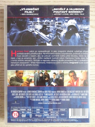 IMIGRANTI, DVD FILM