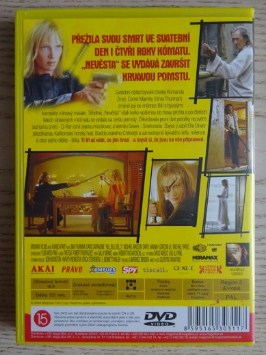 KILL BILL 2, DVD FILM