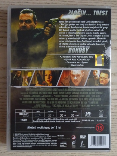 KAT, VÁLEČNÁ ZÓNA, DVD FILM