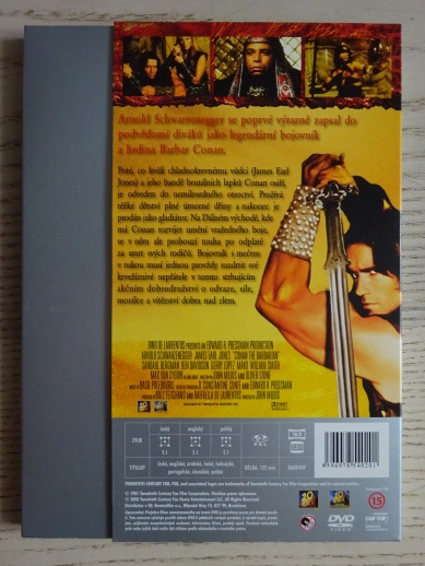 BARBAR CONAN, DVD FILM