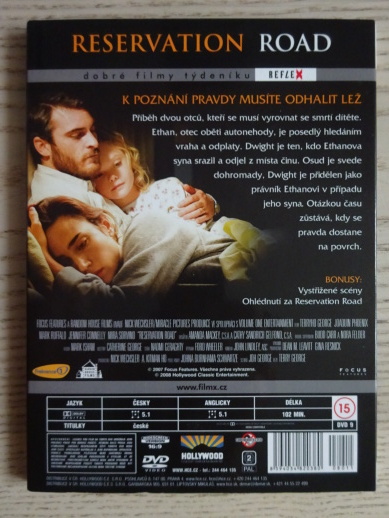 RESERVATION ROAD, DVD FILM
