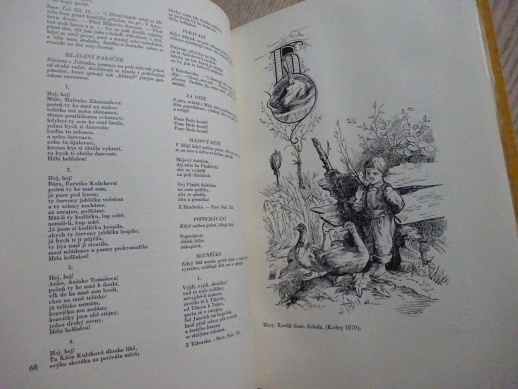 PROSTONÁRODNÍ ČESKÉ PÍSNĚ A ŘÍKADLA, KAREL JAROMÍR ERBEN, **an