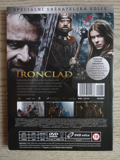 IRONCLAD, DVD FILM
