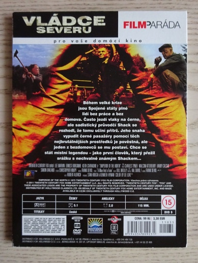 VLÁDCE SEVERU, MARVIN, BORGNINE, DVD FILM