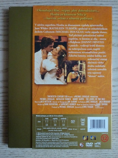 HONBA ZA KLENOTEM NA NILU, DVD FILM