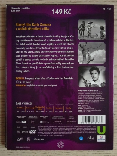 BLÁZNOVA KRONIKA, DVD FILM