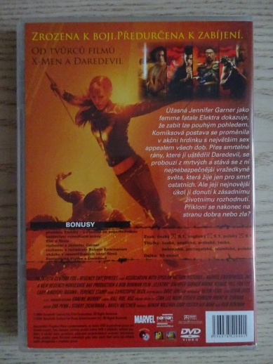 ELEKTRA, DVD FILM