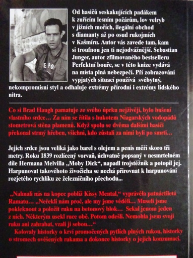 OHEŇ ANEB TANGO SE SMRTÍ, SEBASTIAN JUNGER, **an