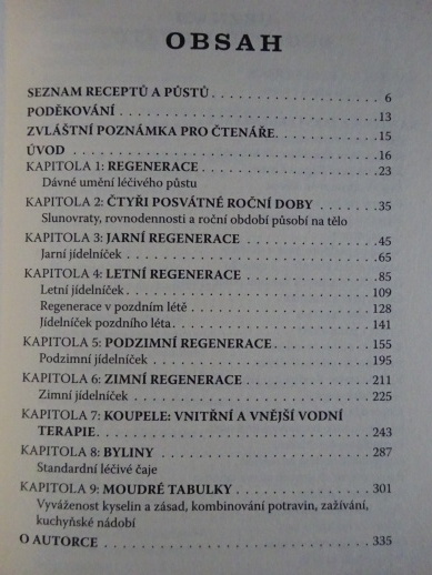 DETOXIKACE PODLE ROČNÍCH OBDOBÍ, CARRIE L'ESPERANCE, **an