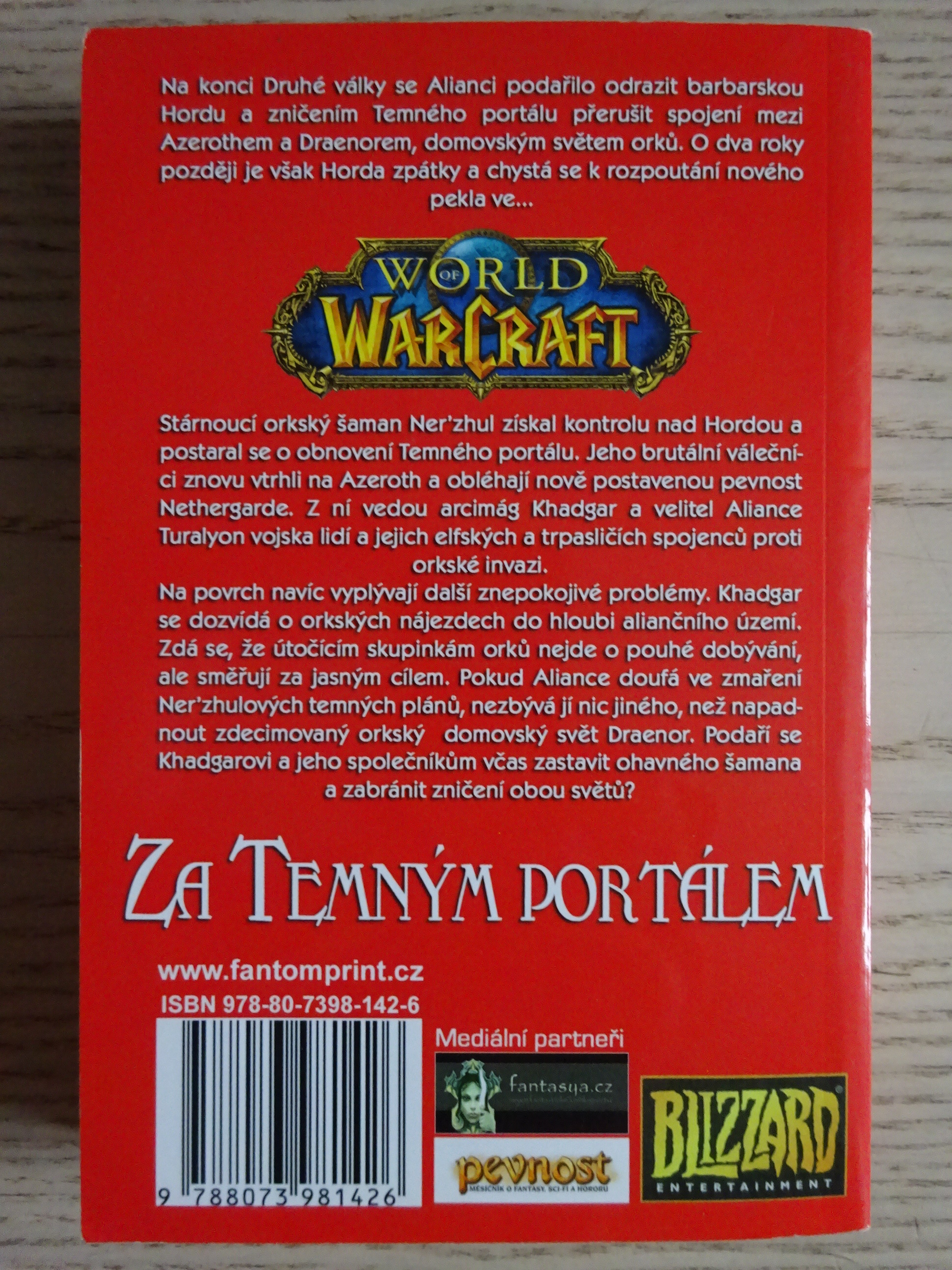 WARCRAFT, ZA TEMNÝM PORTÁLEM, CHRISTIE GOLDEN