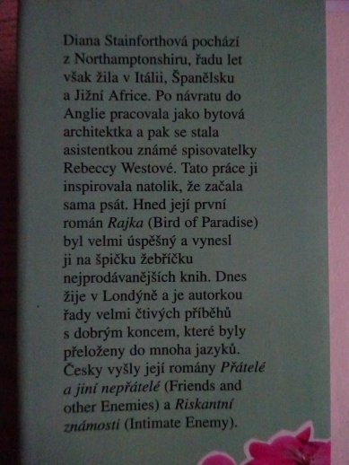 JE ČAS ZAČÍT ZNOVU, DIANA STAINFORTHOVÁ, **an