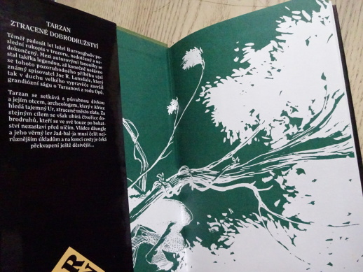 TARZAN, ZTRACENÉ DOBRODRUŽSTVÍ, DOBRODRUŽSTVÍ LORDA GREYSTOKA, EDGAR RICE BURROUGHS, **an