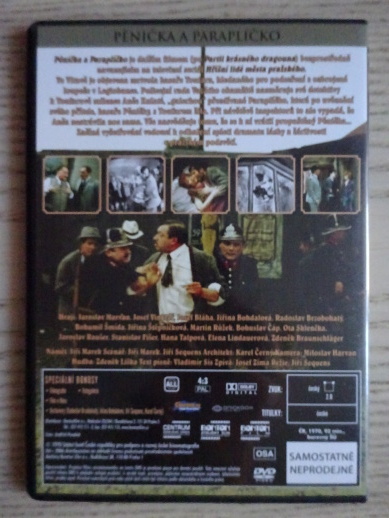 PĚNIČKA A PARAPLÍČKO, DVD FILM