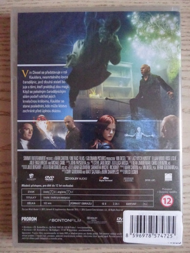 POSLEDNÍ LOVEC ČARODĚJNIC, DVD FILM
