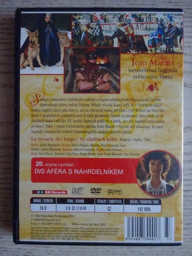 VE SLUŽBÁCH KRÁLE, DVD FILM