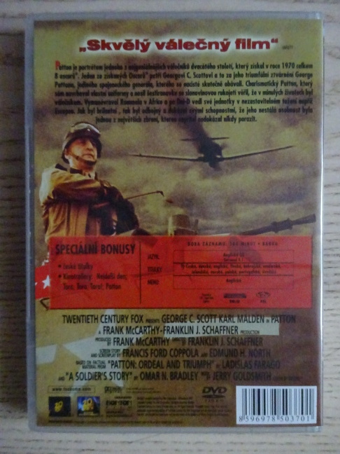 PATTON, DVD FILM