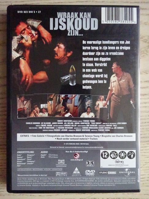 COLD SWEAT, DVD FILM