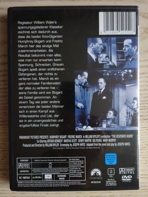 AN EINEM TAG WIE JEDER ANDERE, HODINY ZOUFALSTVÍ, DVD FILM