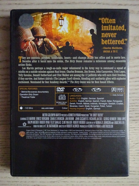 THE DIRTY DOZEN, DVD FILM
