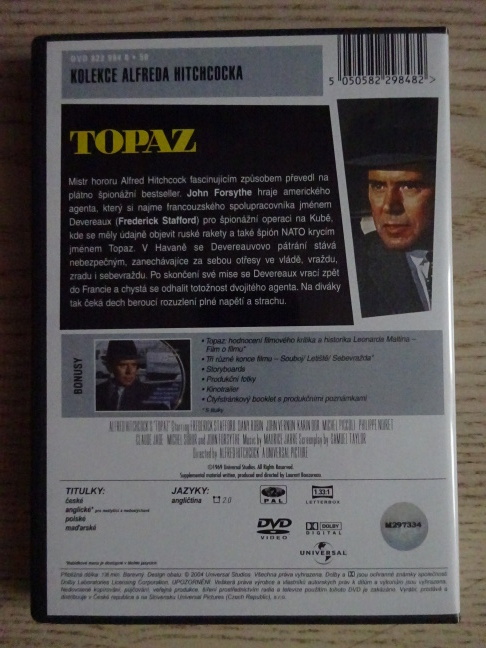 TOPAZ, DVD FILM
