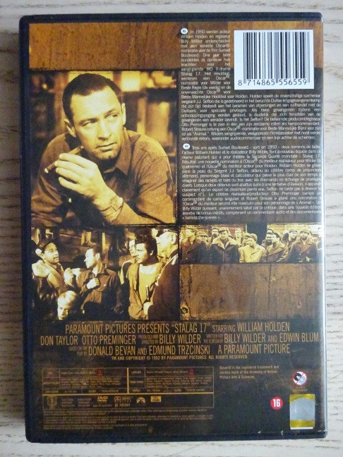 STALLAG 17, DVD FILM