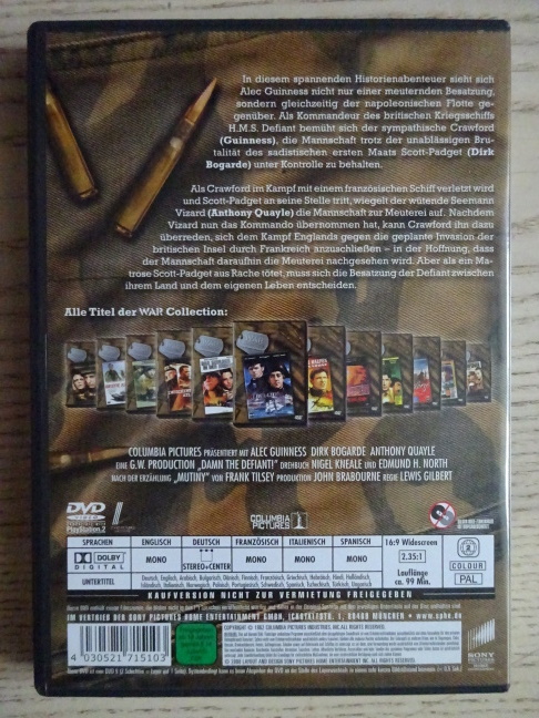 REBELLION!, DVD FILM