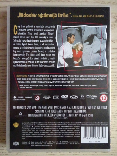 NA SEVER SEVEROZÁPADNÍ LINKOU, DVD FILM