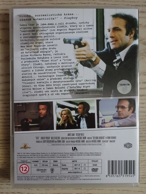 ZLODĚJ, DVD FILM