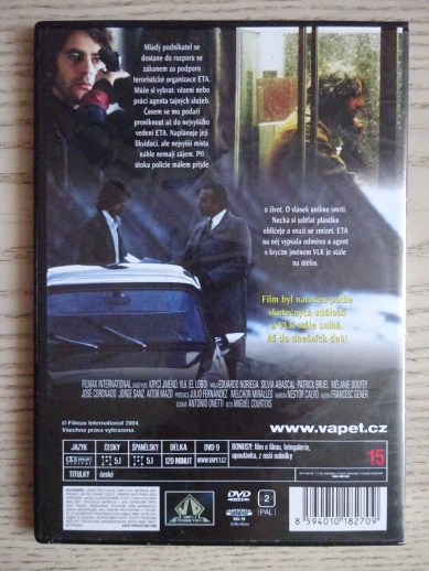 KRYCÍ JMÉNO: VLK, DVD FILM