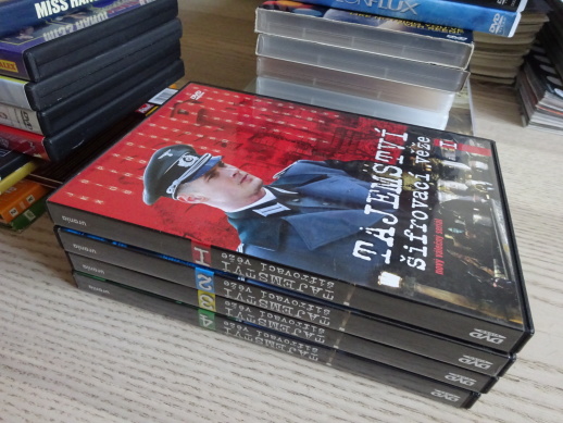 TAJEMSTVÍ ŠIFROVACÍ VĚŽE 1-4, 4X DVD FILM