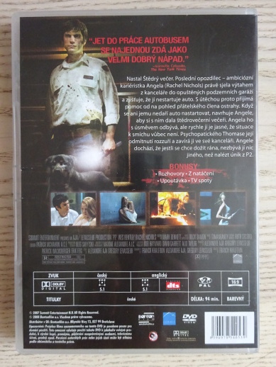 NOVÉ PATRO HRŮZY, DVD FILM