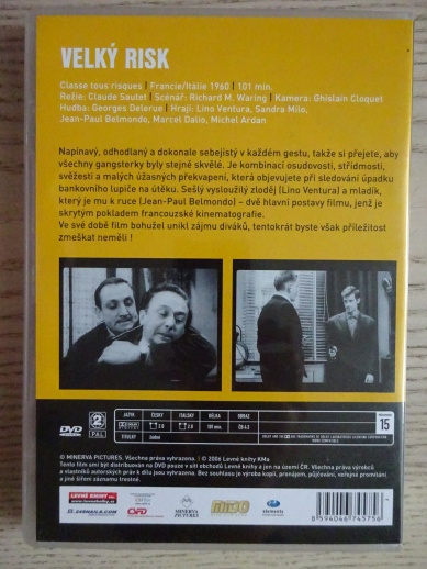 VELKÝ RISK, DVD FILM