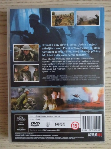ZTRACENÝ PRAPOR, DVD FILM