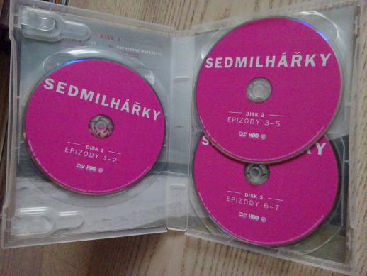 SEDMILHÁŘKY, 3X DVD FILM