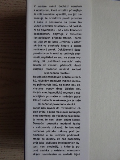 MIMO PROSTOR A ČAS, JOHANNES VON BUTTLAR, **an