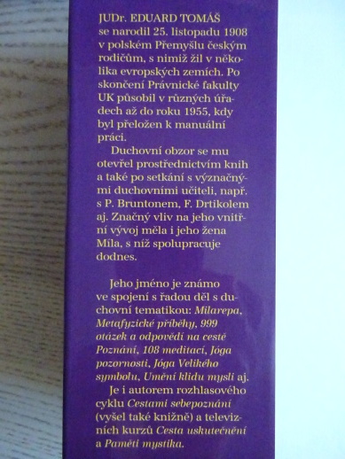 ŽIVÁ VĚČNOST, PAMĚTI MYSTIKA II, EDUARD TOMÁŠ, **an