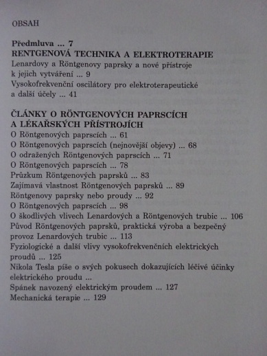 MODERNÍ MEDICÍNA, NIKOLA TESLA, **an