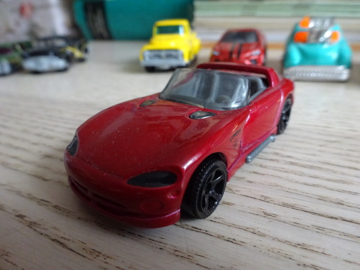 AUTÍČKO, HRAČKA, DODGE VIPER RT/10, MATCHBOX, MATTEL, 1994