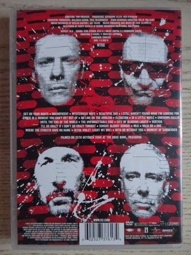 U2 360° AT THE ROSE BOWL, DVD HUDBA