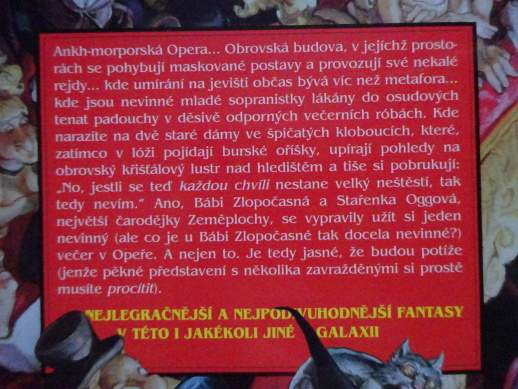 MAŠKARÁDA, ÚŽASNÁ ZEMĚPLOCHA, TERRY PRATCHETT, **an