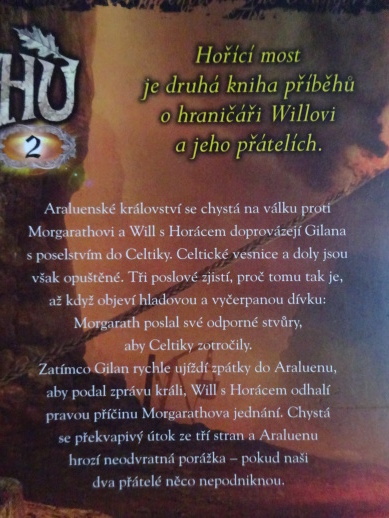 HRANIČÁŘŮV UČEŇ 2, HOŘÍCÍ MOST, JOHN FLANAGAN, **an