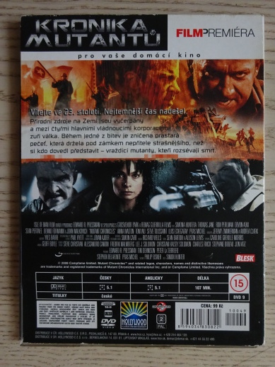 KRONIKA MUTANTŮ, DVD FILM