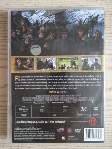 ODPOR, DANIEL CRAIG, DVD FILM