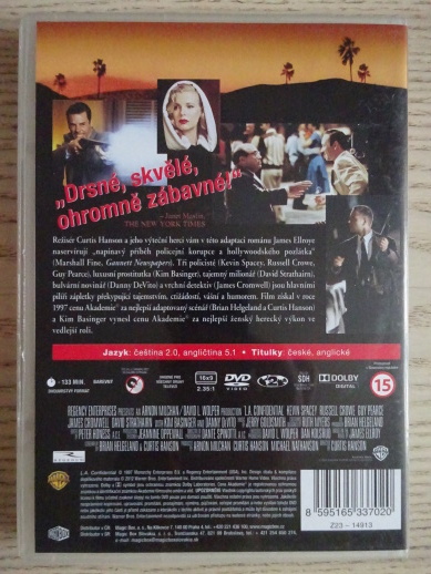 L. A. PŘÍSNĚ TAJNÉ, DVD FILM