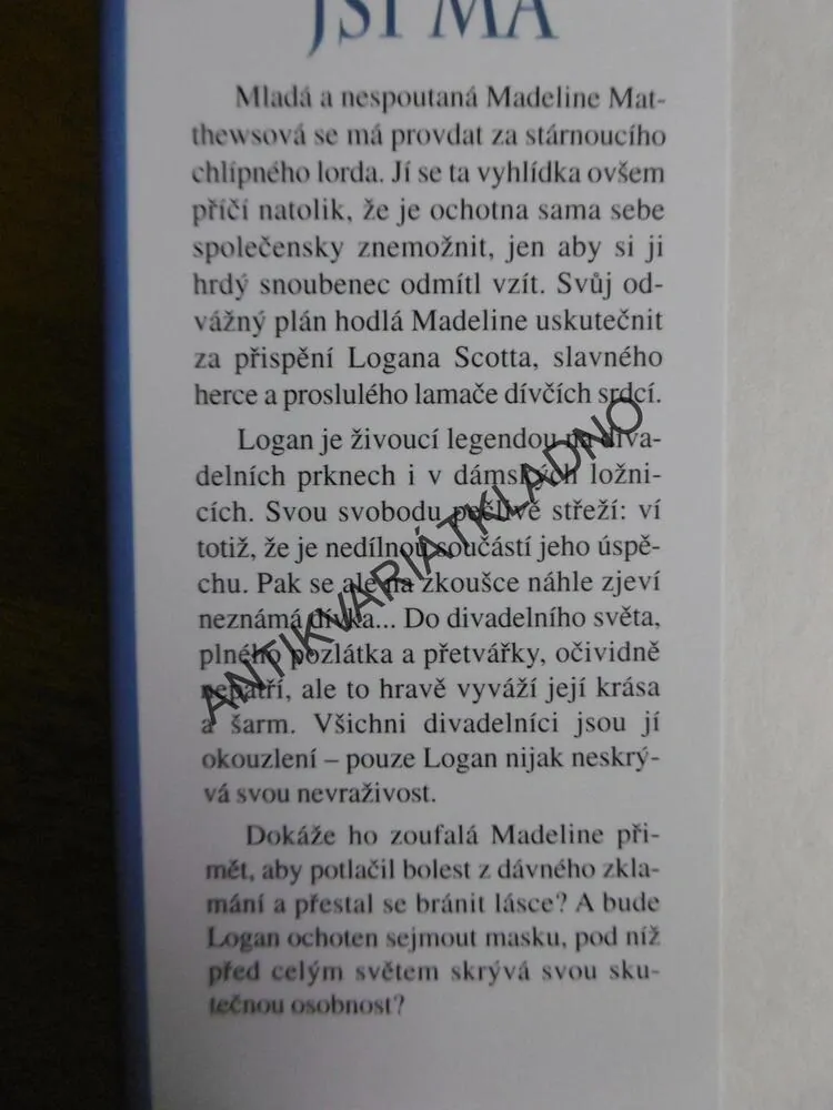 PROTOŽE JSI MÁ, LISA KLEYPAS,**an