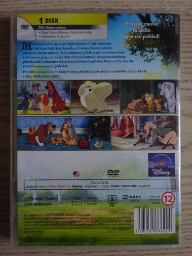 LADY A TRAMP, DVD FILM 